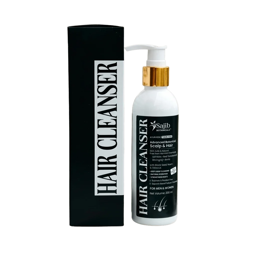 Ayurvedic Medicated Hair Tonic and Hair Cleanser 100 ml Combo